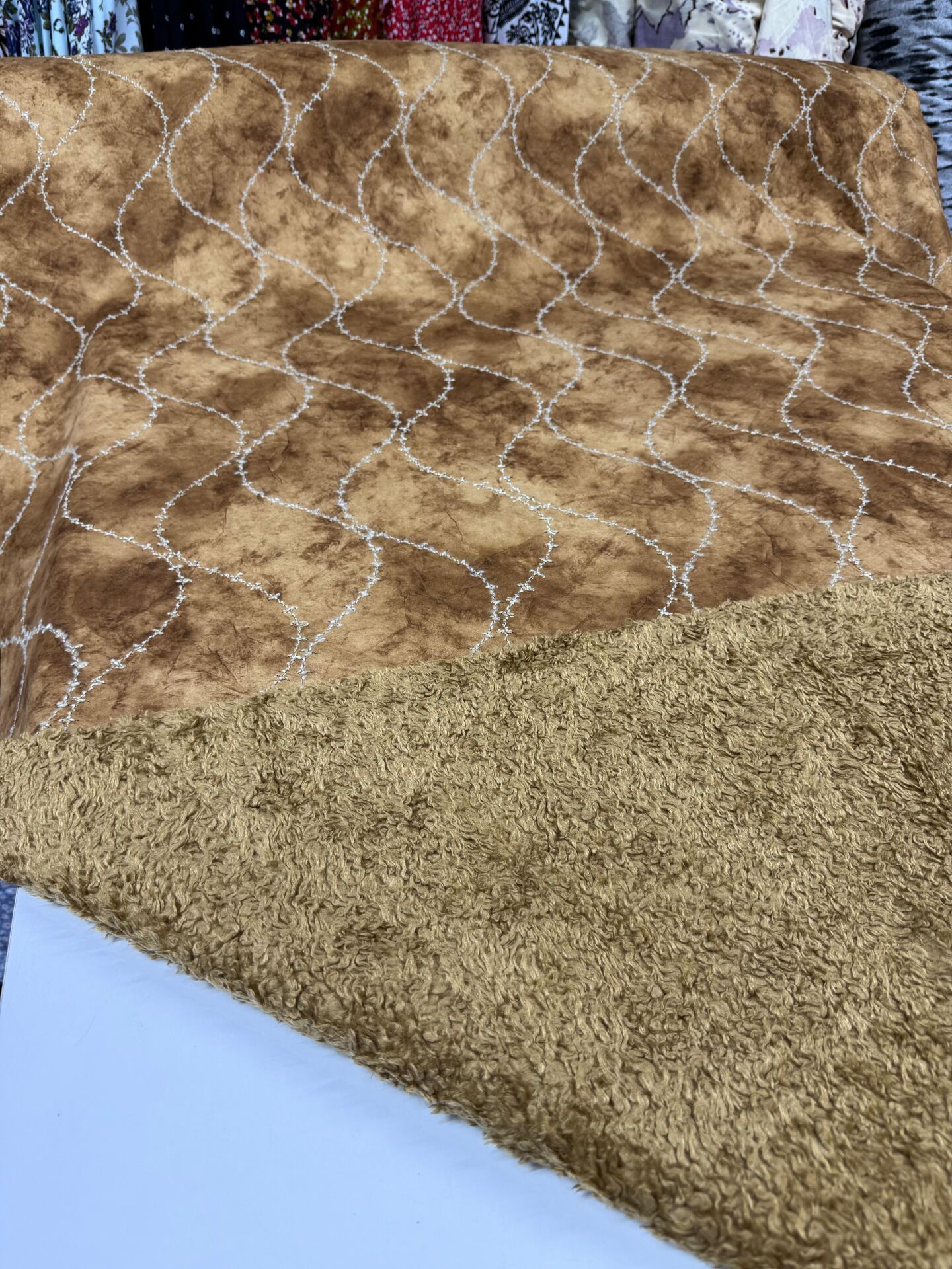 NAKIŞLI NUBUK DERİ