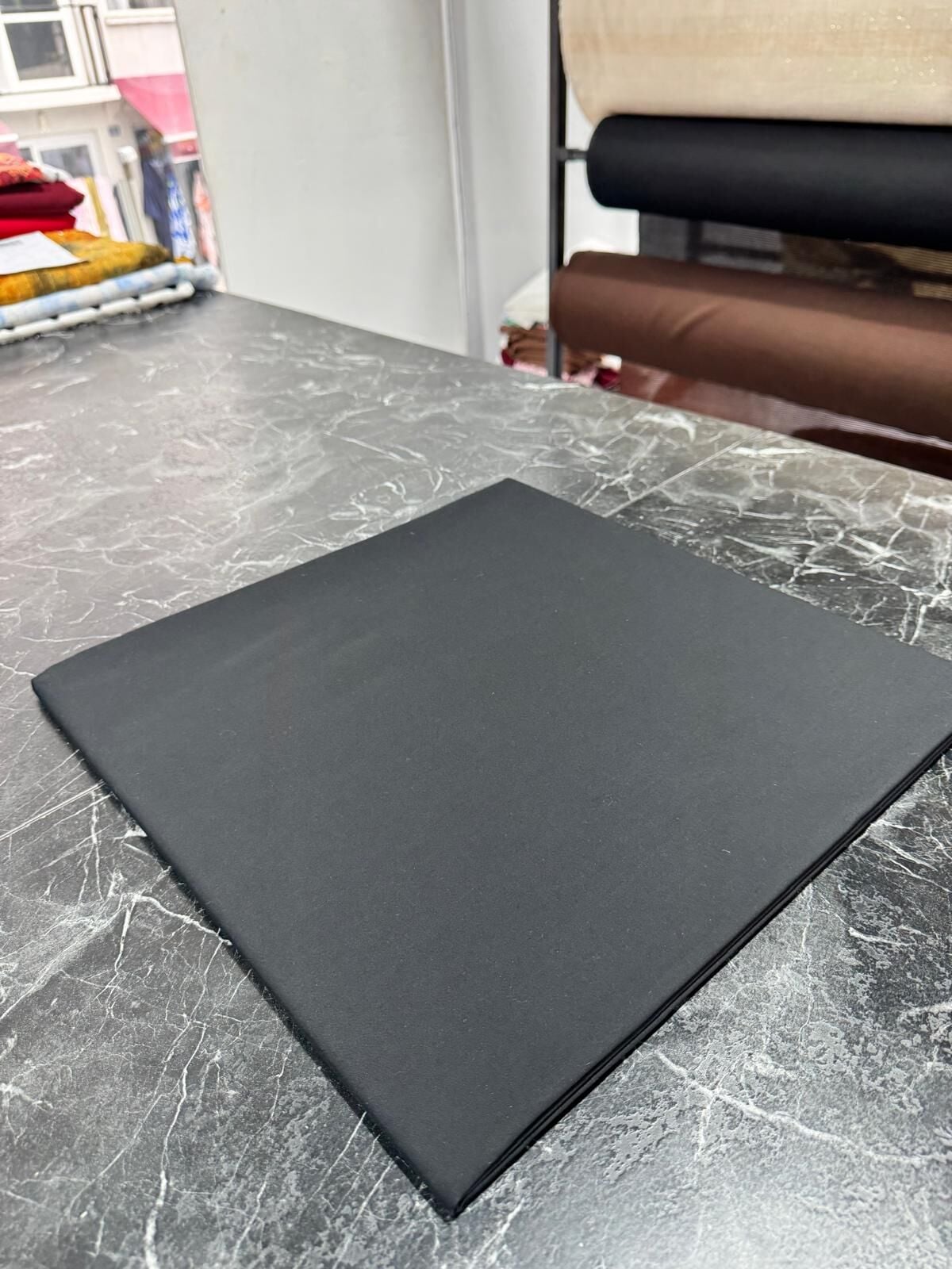 DÜZ RENK PAMUK POPLİN renk14siyah