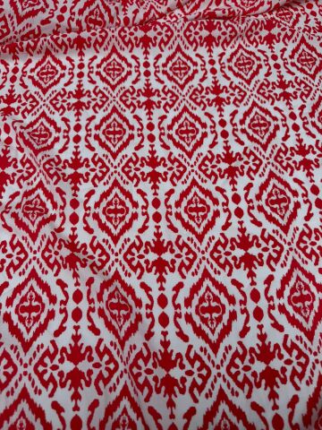 İTHAL VİSKON KUMAŞ RED LOVE