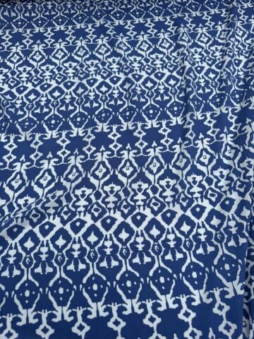 İTHAL VİSKON KUMAŞ BLUE LOVE