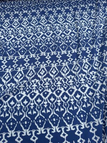 İTHAL VİSKON KUMAŞ BLUE LOVE