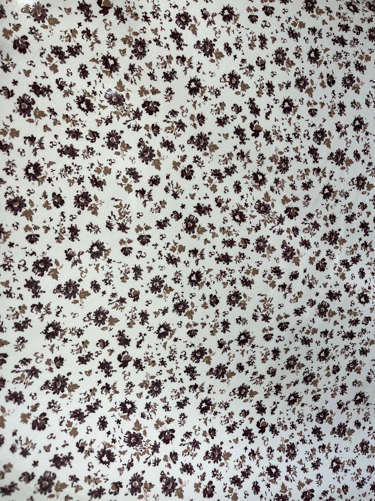 PERLA İTHAL VİSKON KUMAŞ Kahverengi