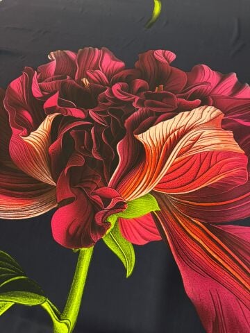 SATEN KUMAŞ BİG ROSE