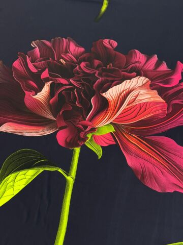 SATEN KUMAŞ BİG ROSE