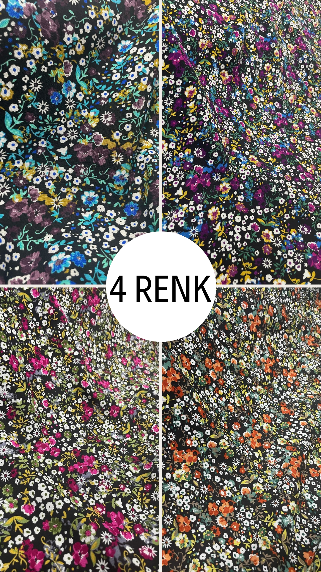 Yaz Büyüsü Viskon Kumaş