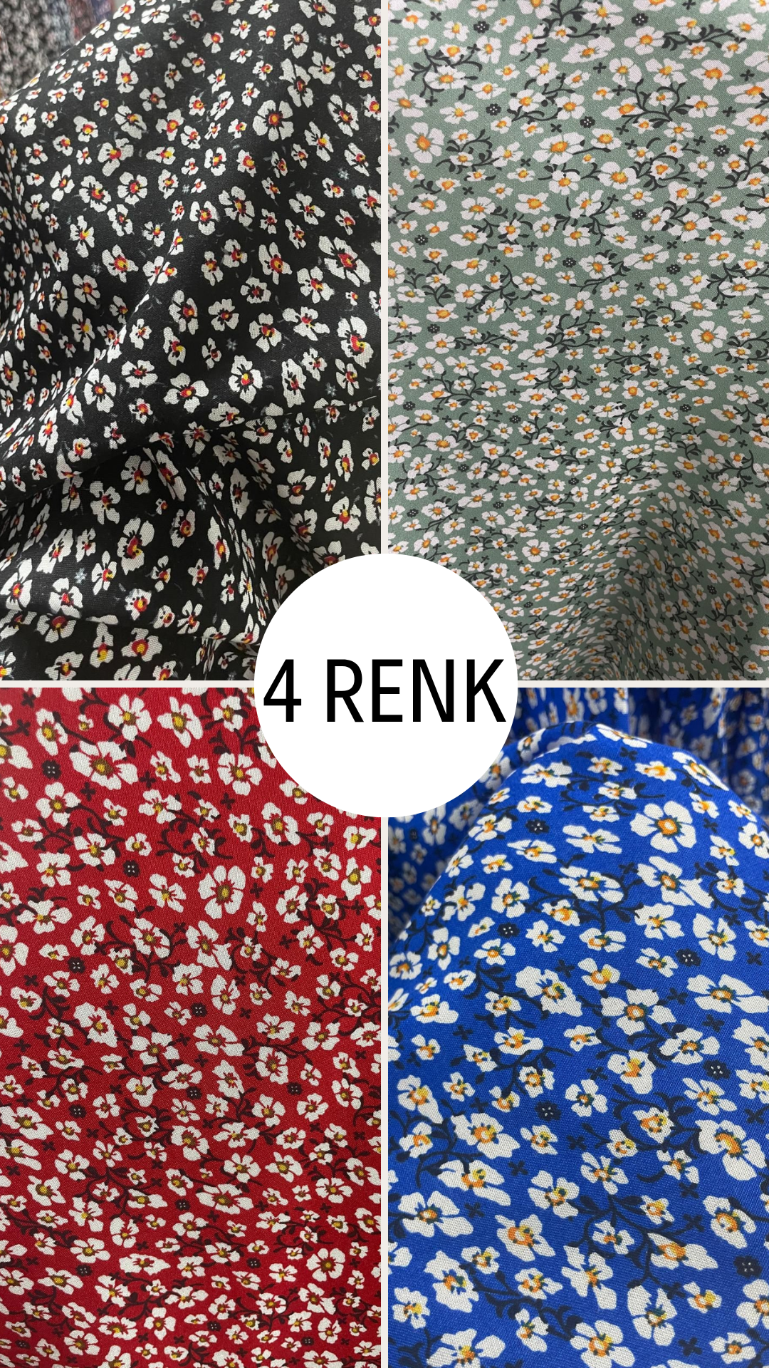 Sarmaşık Viskon Kumaş