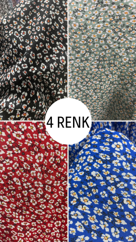 Sarmaşık Viskon Kumaş