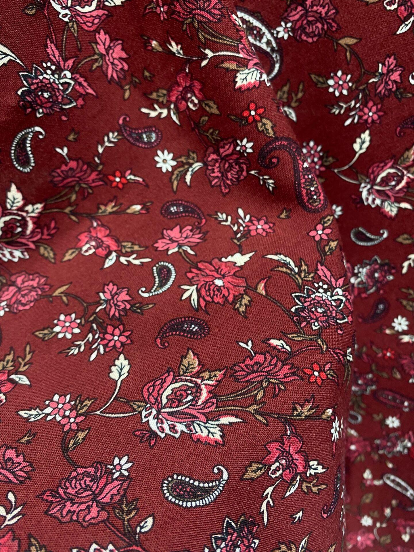 SOLARA İTHAL VİSKON KUMAŞ Bordo
