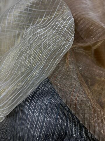 SİMLİ ORGANZE PERDE