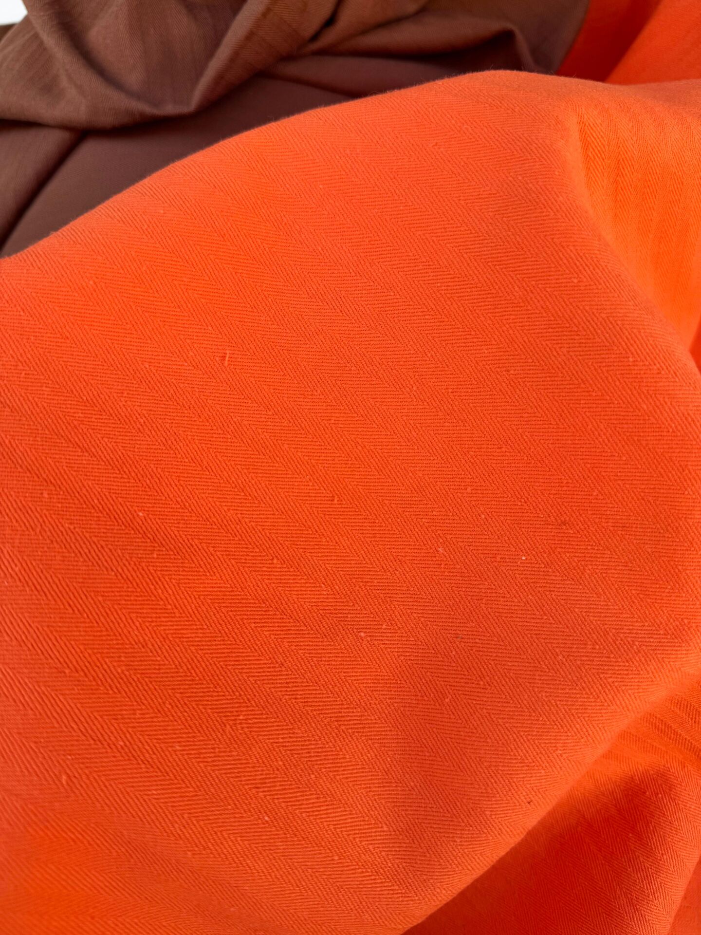 BALIKSIRTI DESENLİ GABARDİN orange