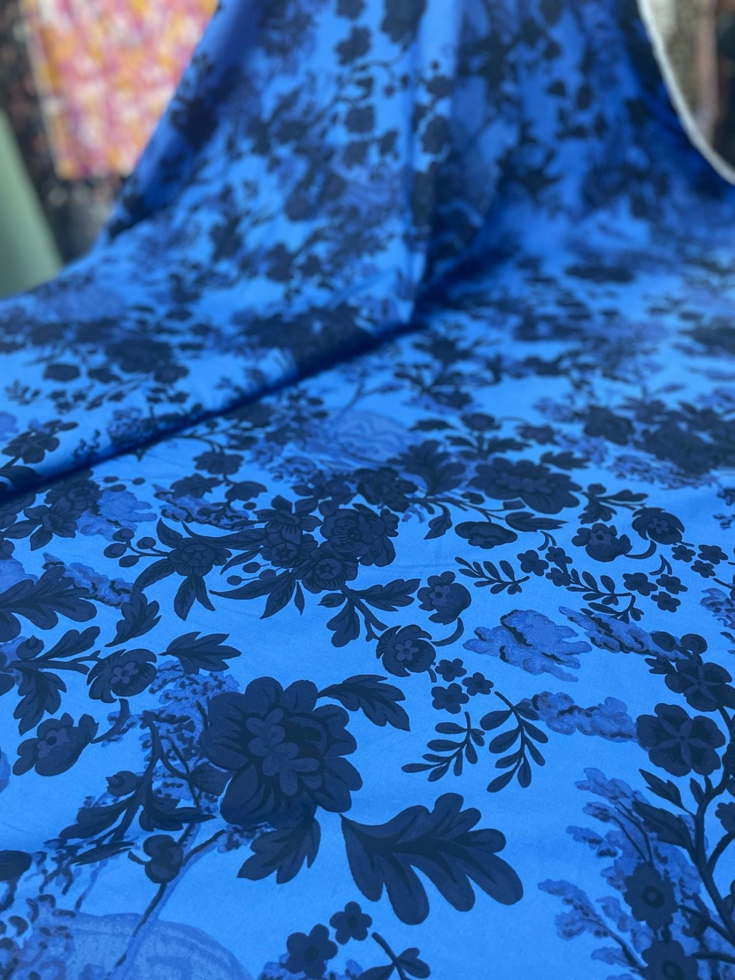 POPLİN PAMUK BLUE