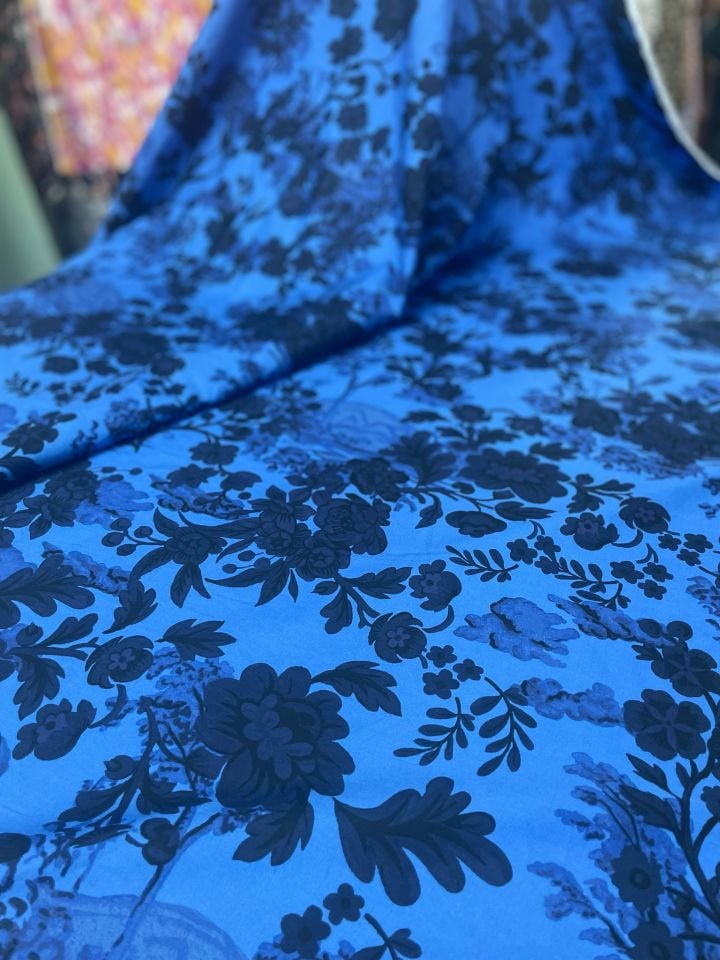 POPLİN PAMUK BLUE