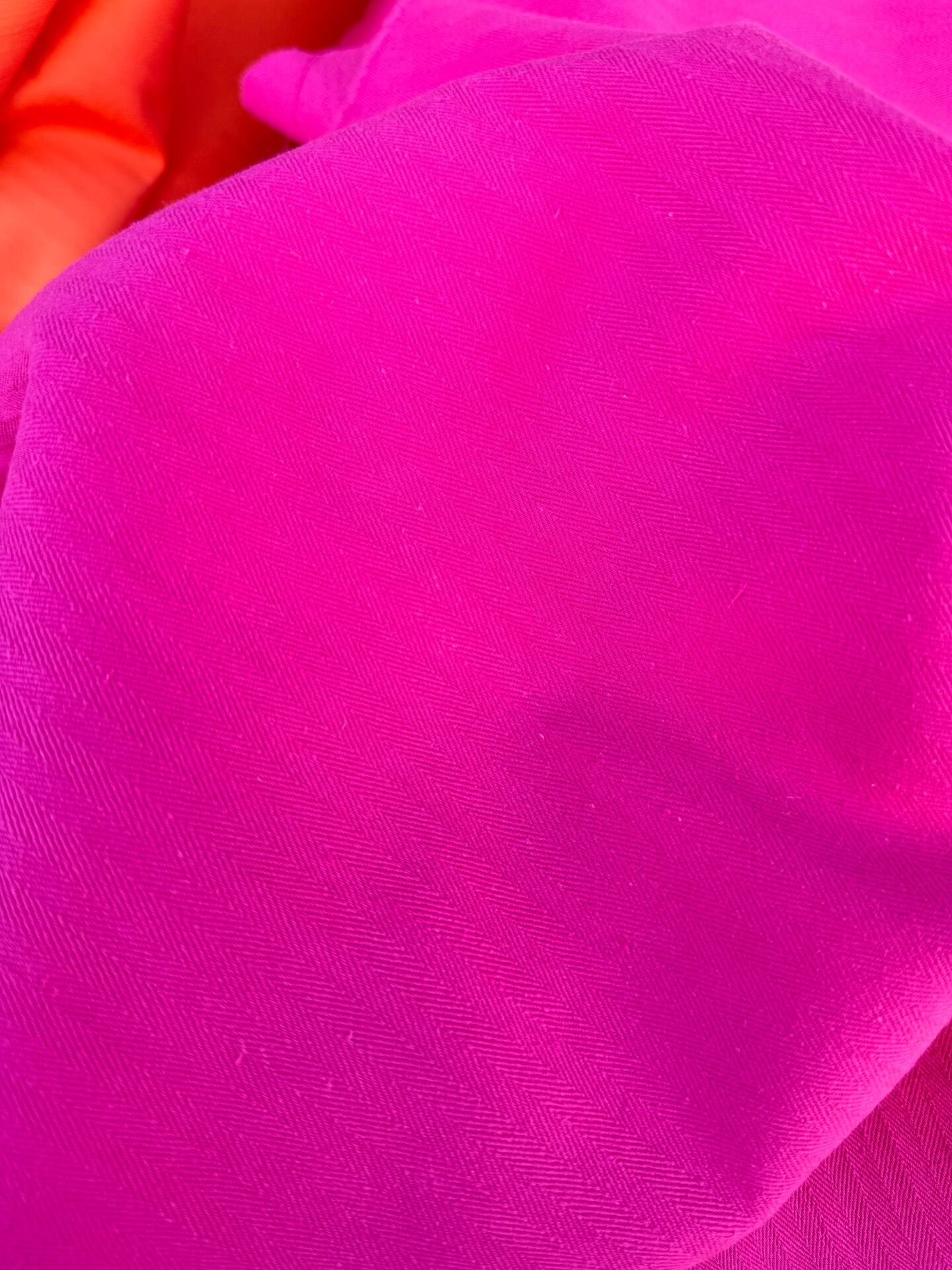 BALIKSIRTI DESENLİ GABARDİN fuşya