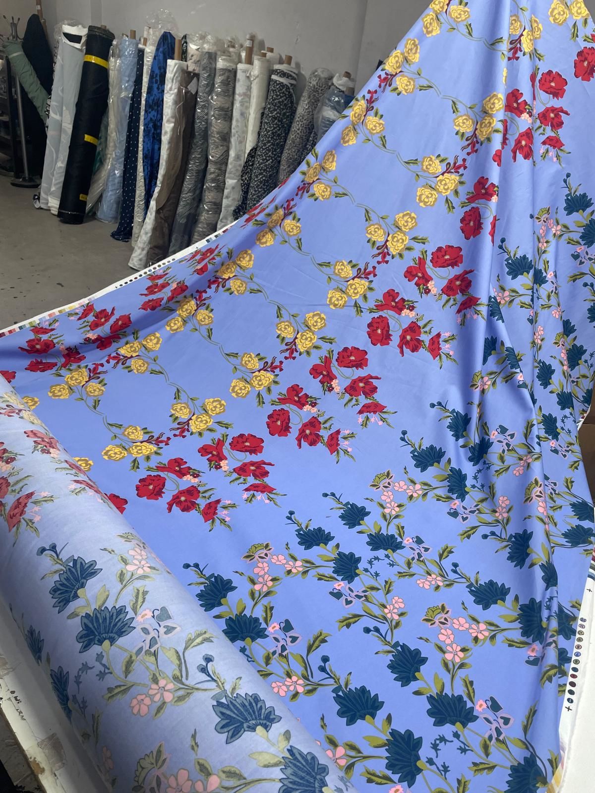 POPLİN PAMUK ÇİÇEKÇİ