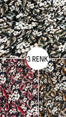 ALOHA İTHAL %100 VİSKON KUMAŞ