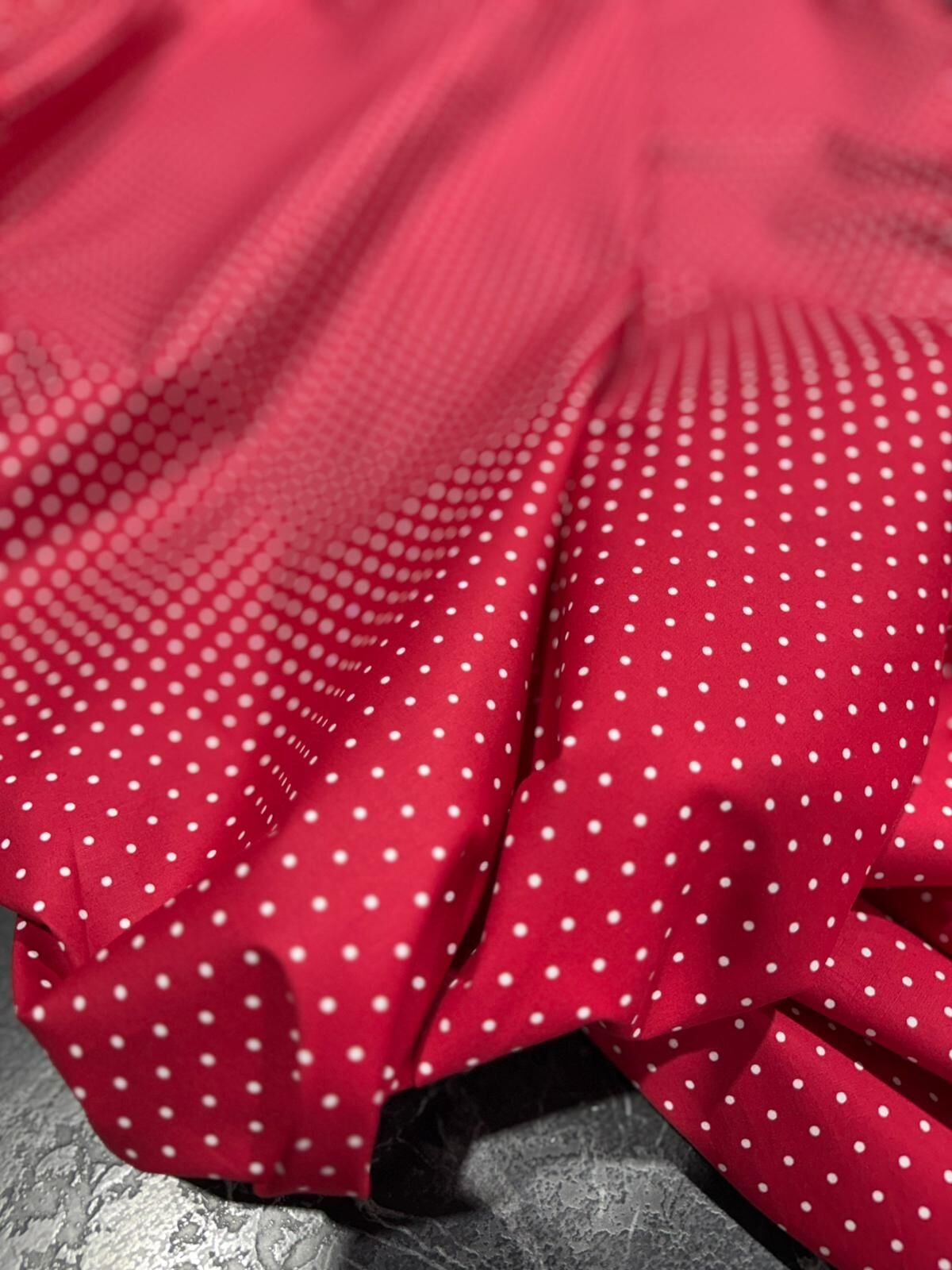 PAMUK POPLİN KUMAŞ REDPUN