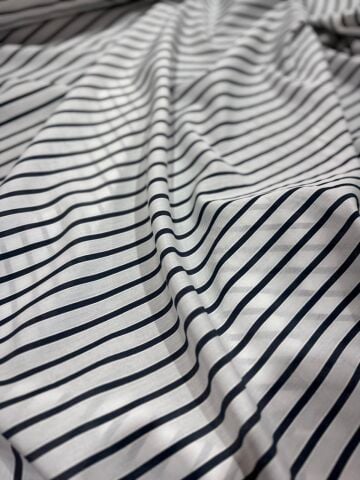 ÇİZGİLİ KETEN AYROBİN KUMAŞ