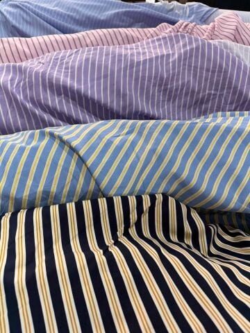 PAMUK POPLİN ÇİZGİ