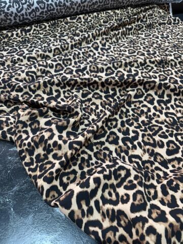 İTHAL VİSKON KUMAŞ LEOPAR