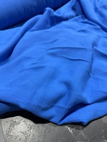 SAKS MAVİSİ MÜSLİN BEZİ