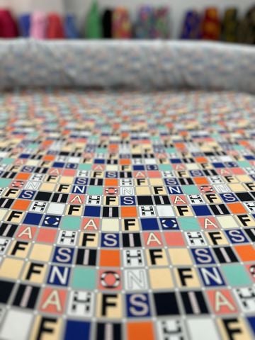 ALFABE %100 POLYESTER