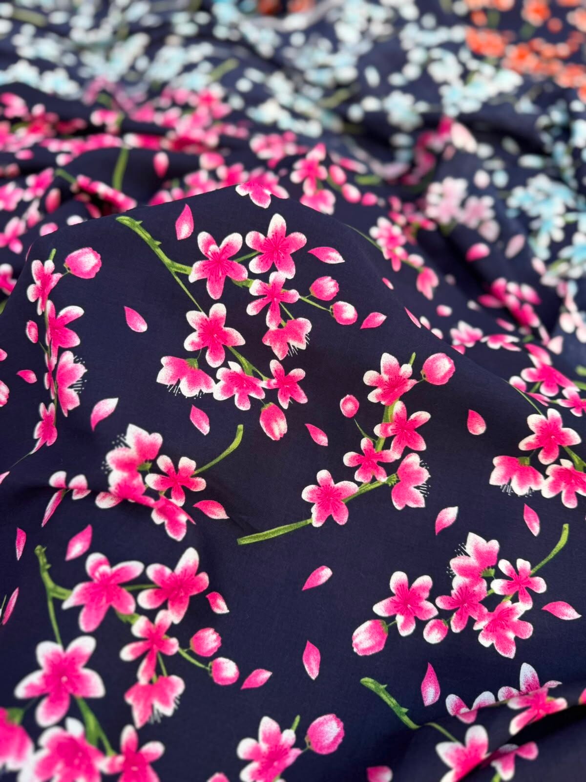 İTHAL VİSKON VIOLETA LACİVERT-PEMBE