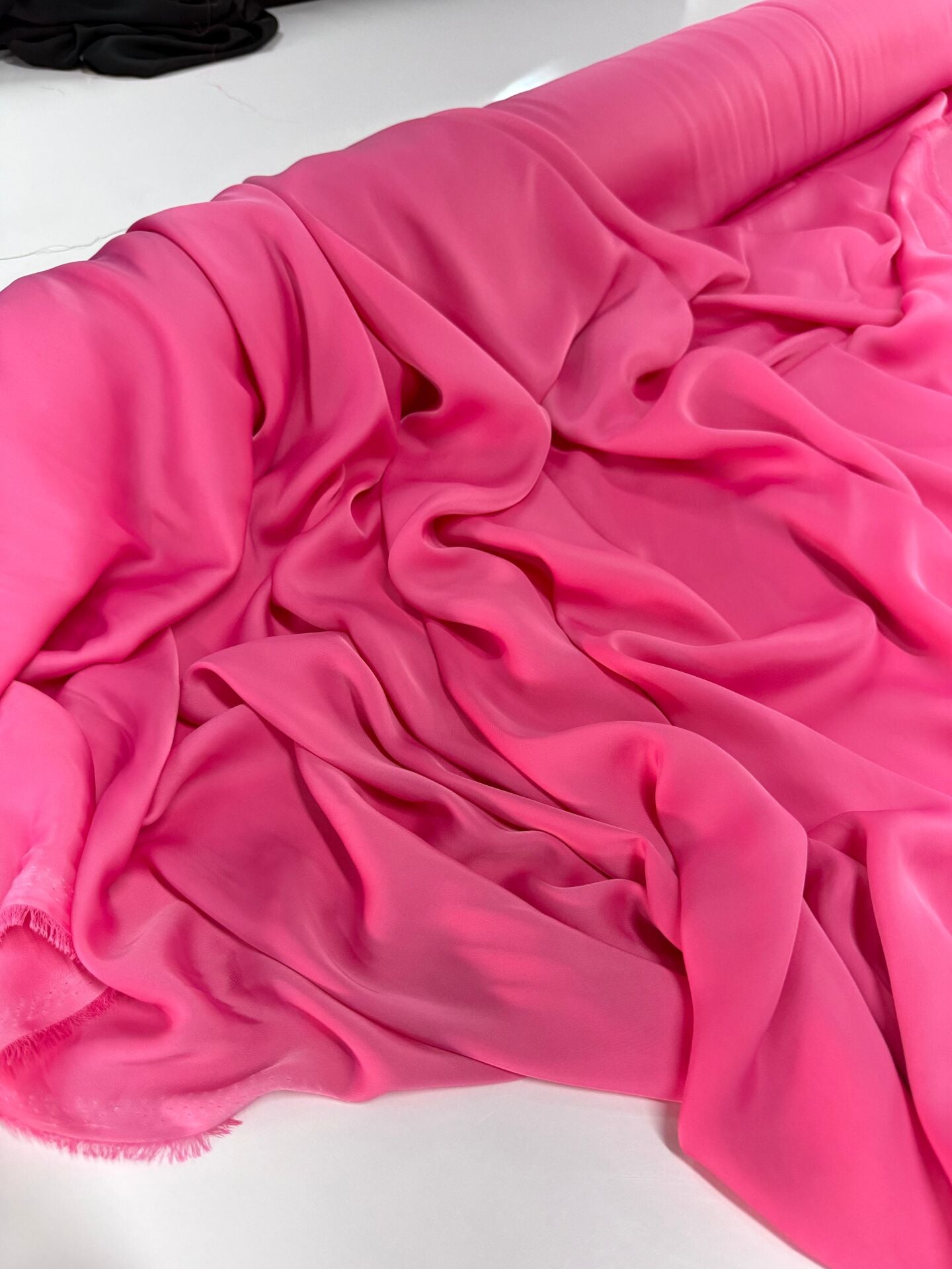 CARLOT İPEK SATEN pembe