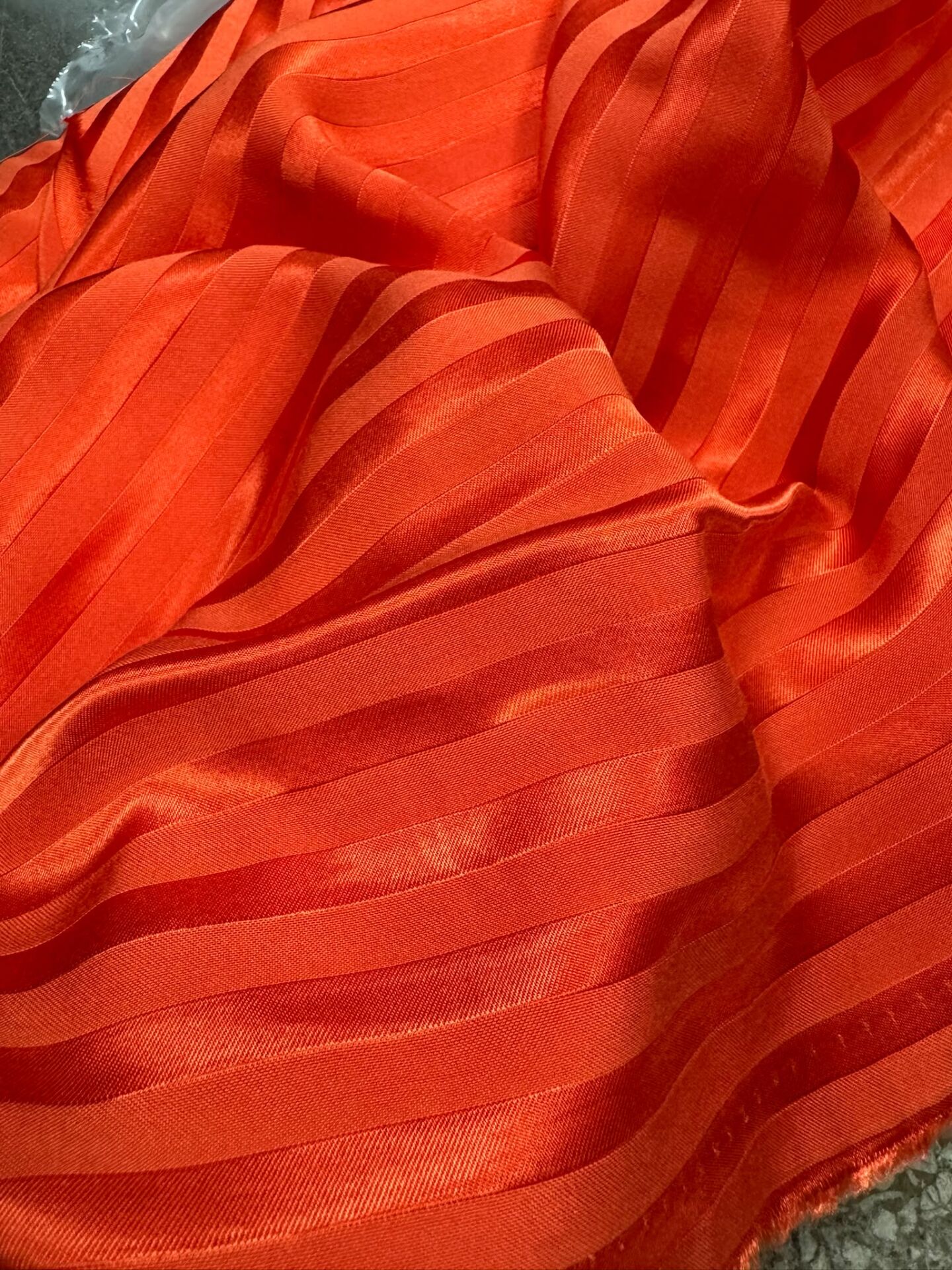 FLOŞ JAKAR ŞERİTLİ orange