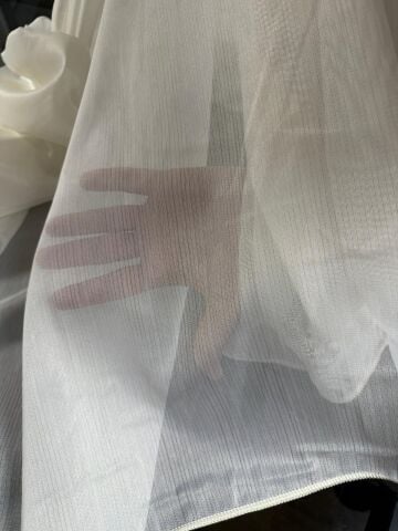 KREM RENGİ TÜL PERDE