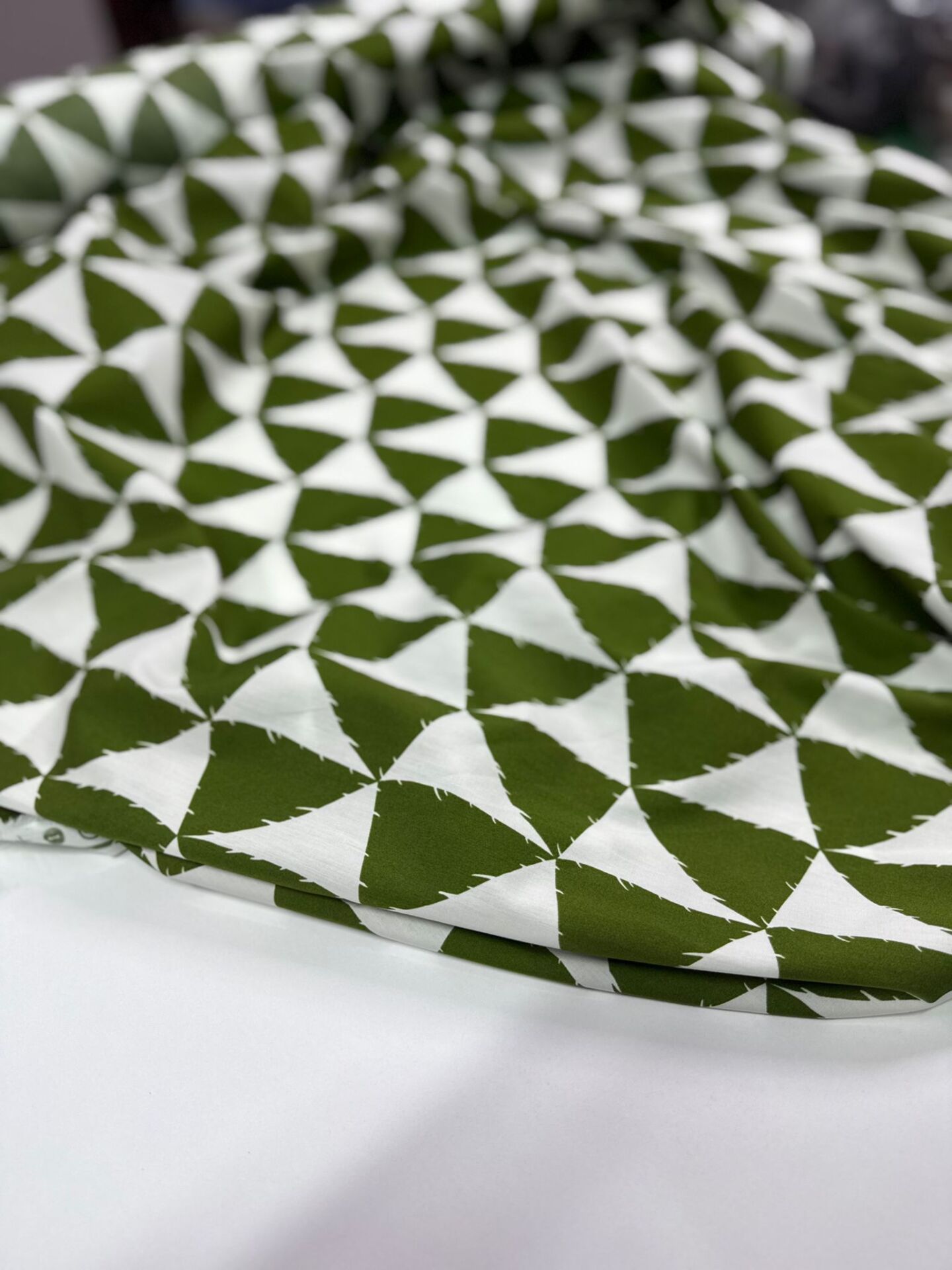 POPLİN PAMUK YEŞİL