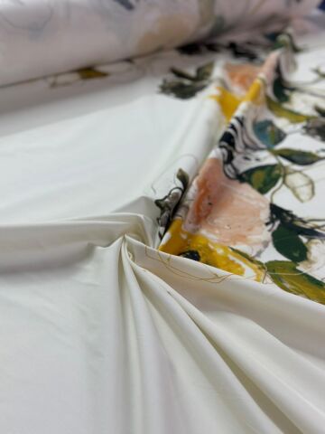 POPLİN PAMUK  ETEĞİ SULU