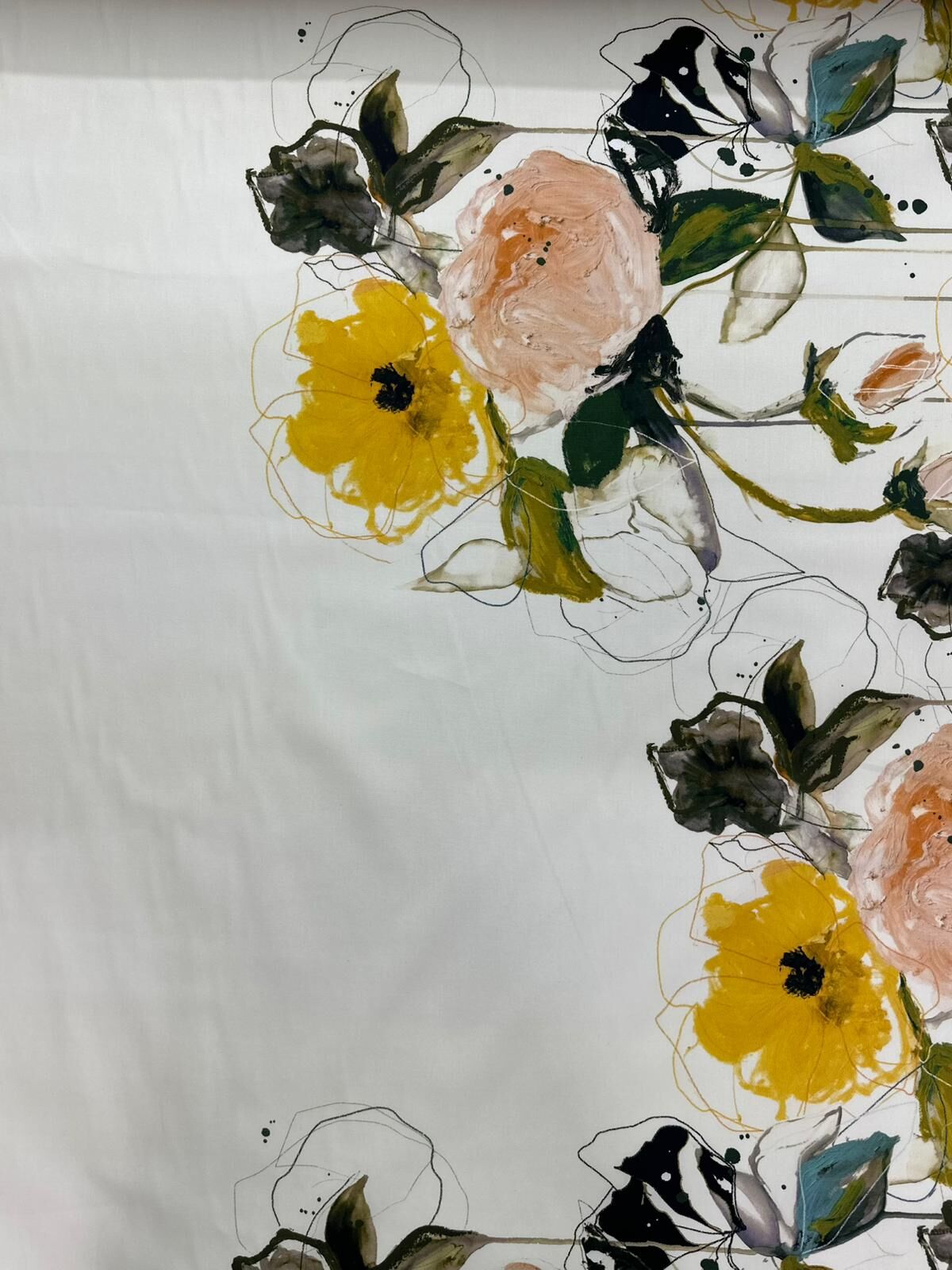 POPLİN PAMUK  ETEĞİ SULU