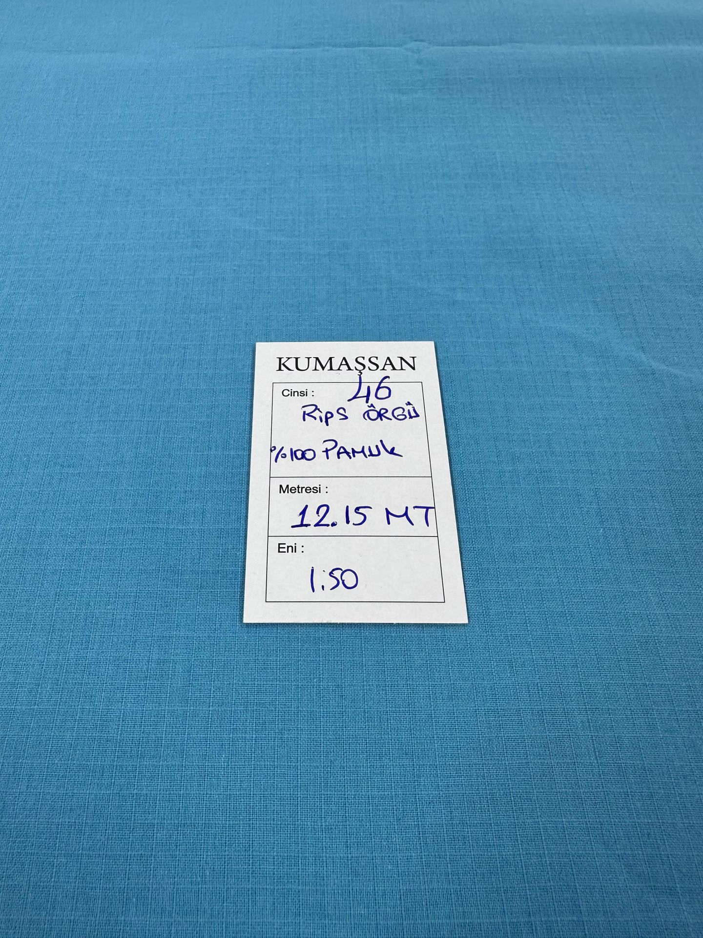 46 RİPS ÖRGÜ %100 PAMUK