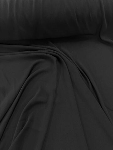 DARK BLACK KREP KUMAŞ