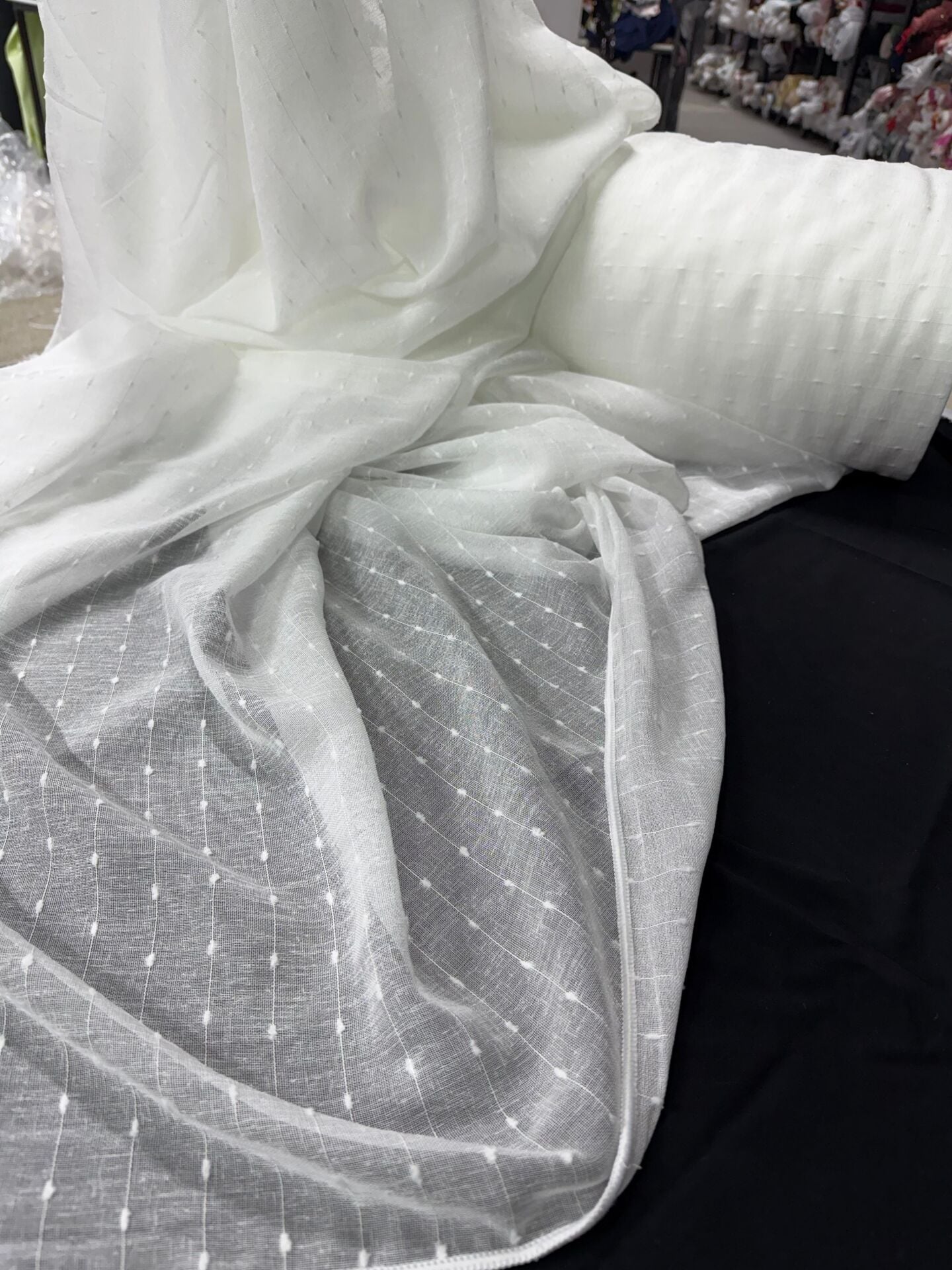 FOLDET KETEN TÜL PERDE