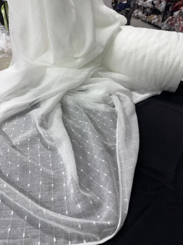 FOLDET KETEN TÜL PERDE