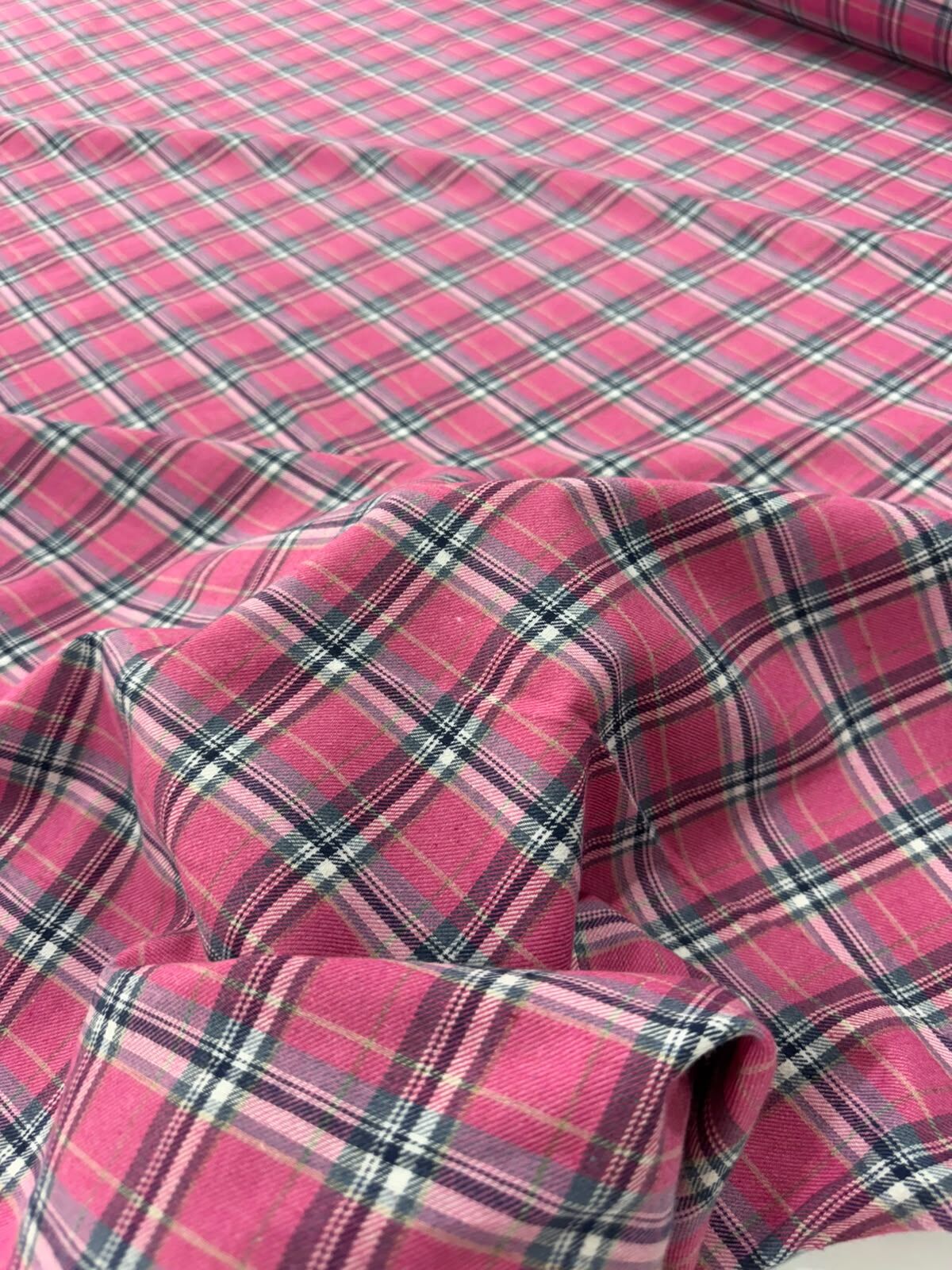 FLANEL %100 PAMUK koyu pembe