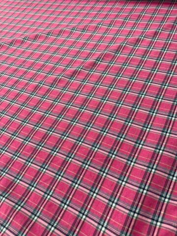 FLANEL %100 PAMUK koyu pembe