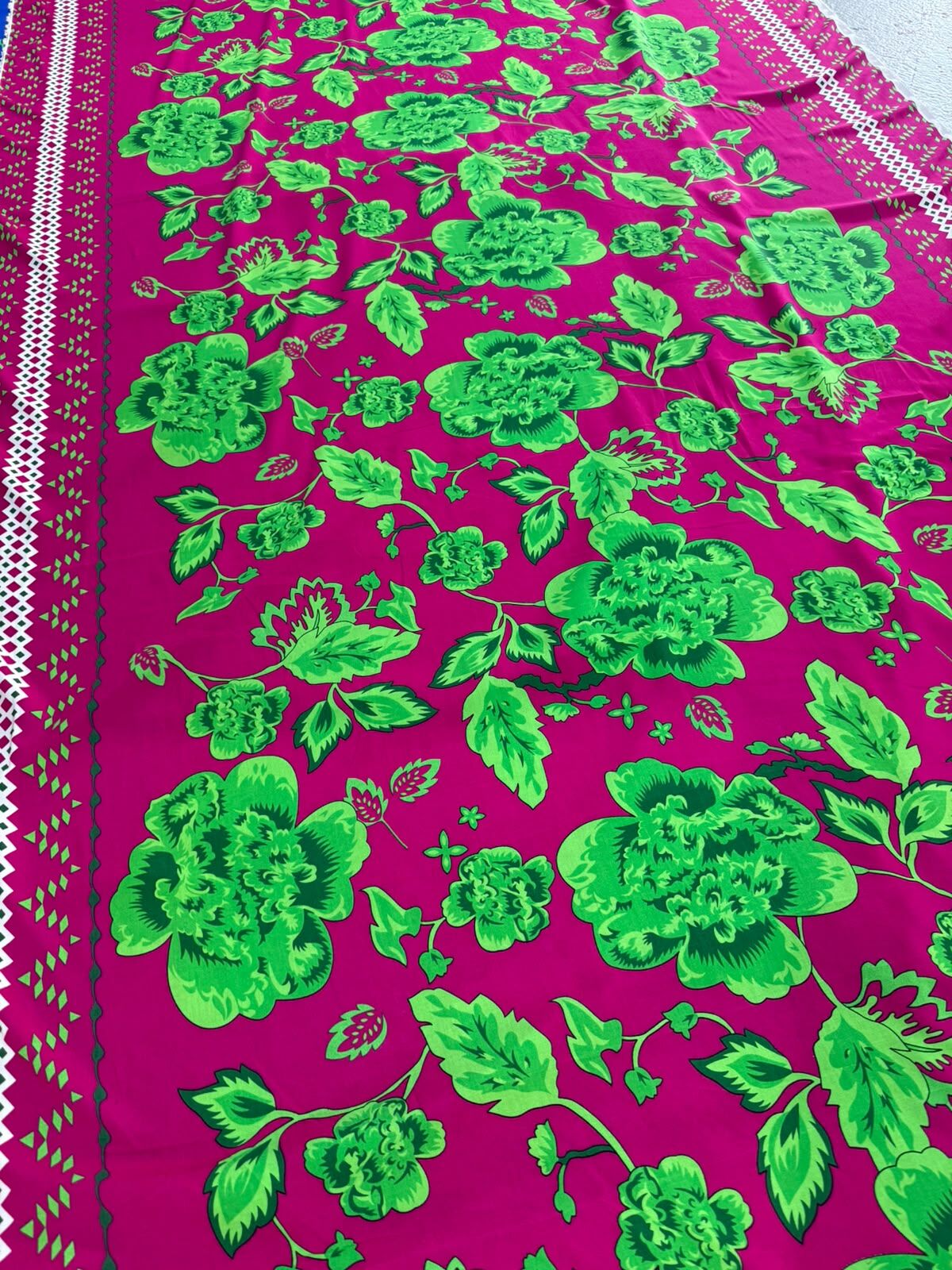 İTHAL VİSKON KUMAŞ PERU pembe