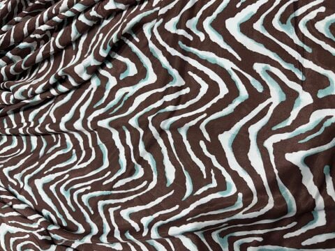FLOŞ SATEN RENKLİ ZEBRA