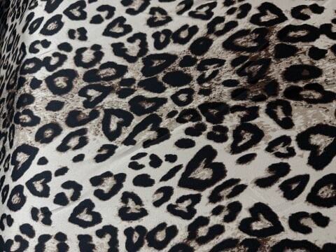 LEOPAR LİKRALI SATEN