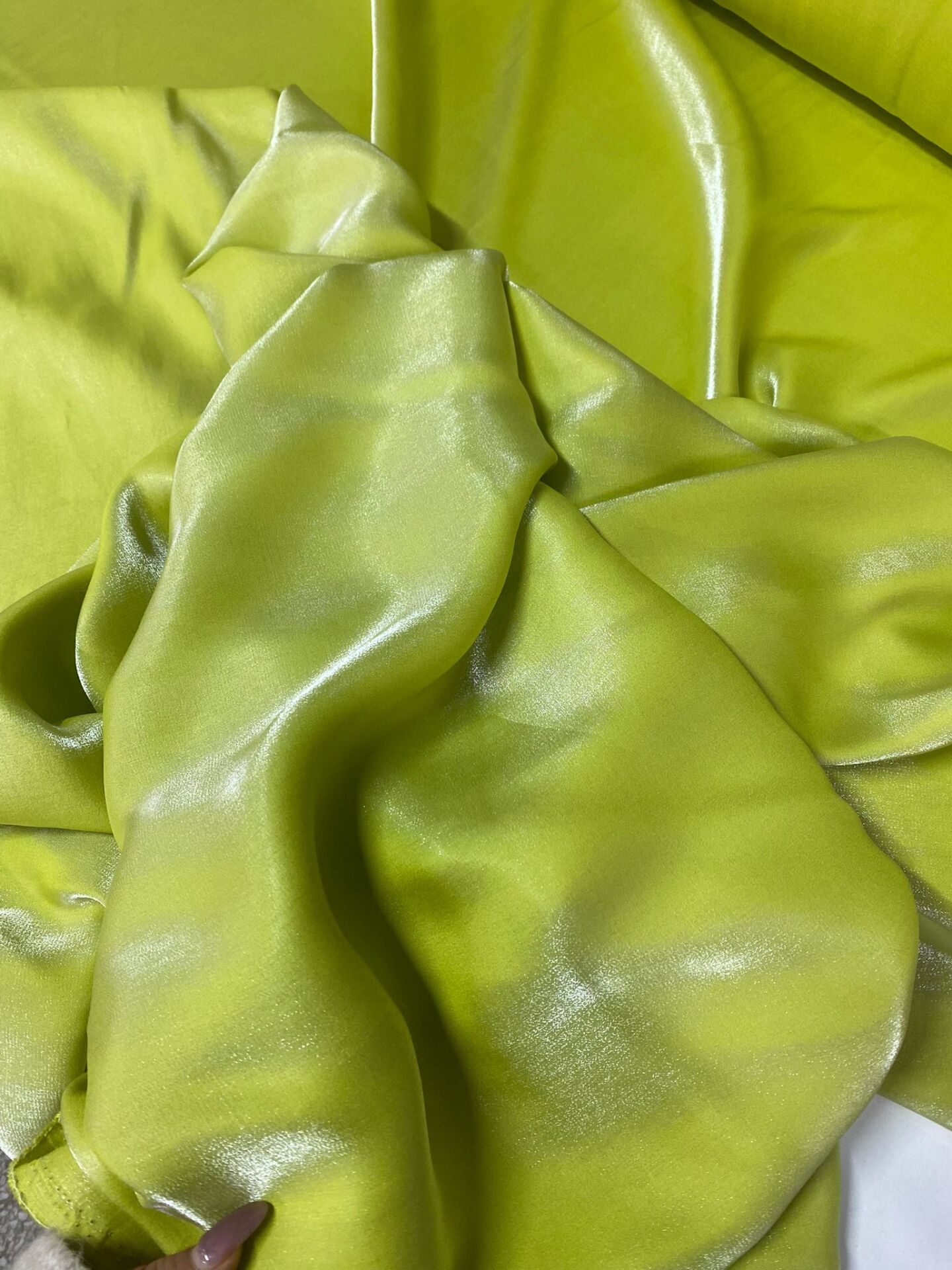 SATEN MONO FLOŞ YAĞ YEŞİLİ