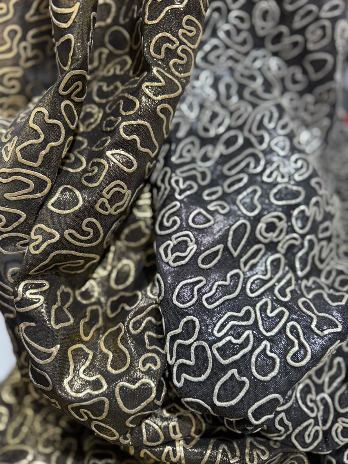 SİLİKON BASKILI KABARTMA TÜL