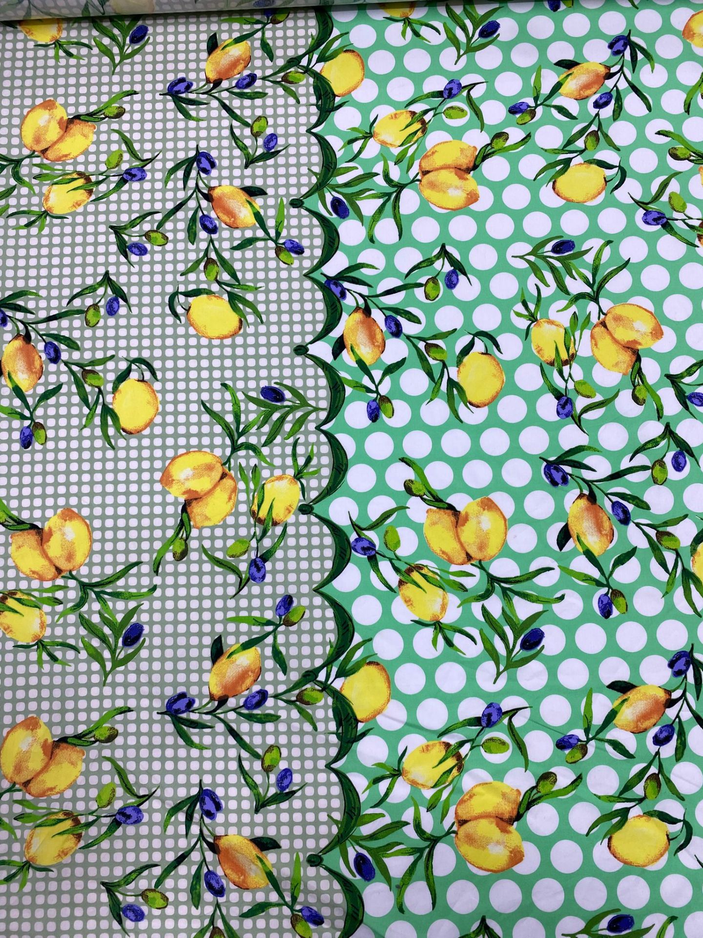 POPLİN PAMUK LİMON